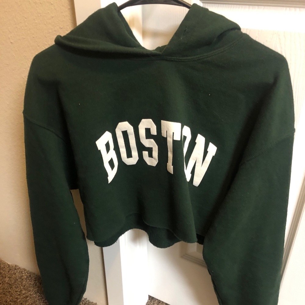 Brandy Melville cropped hoodie